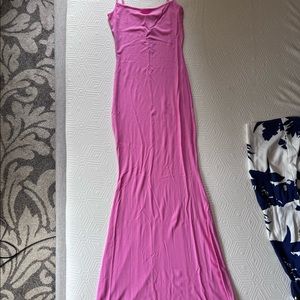 SKIMS Soft Lounge Rib Long Slip Bubble Gum